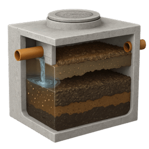 3. Significant Reduction in Sludge and Scum Layers