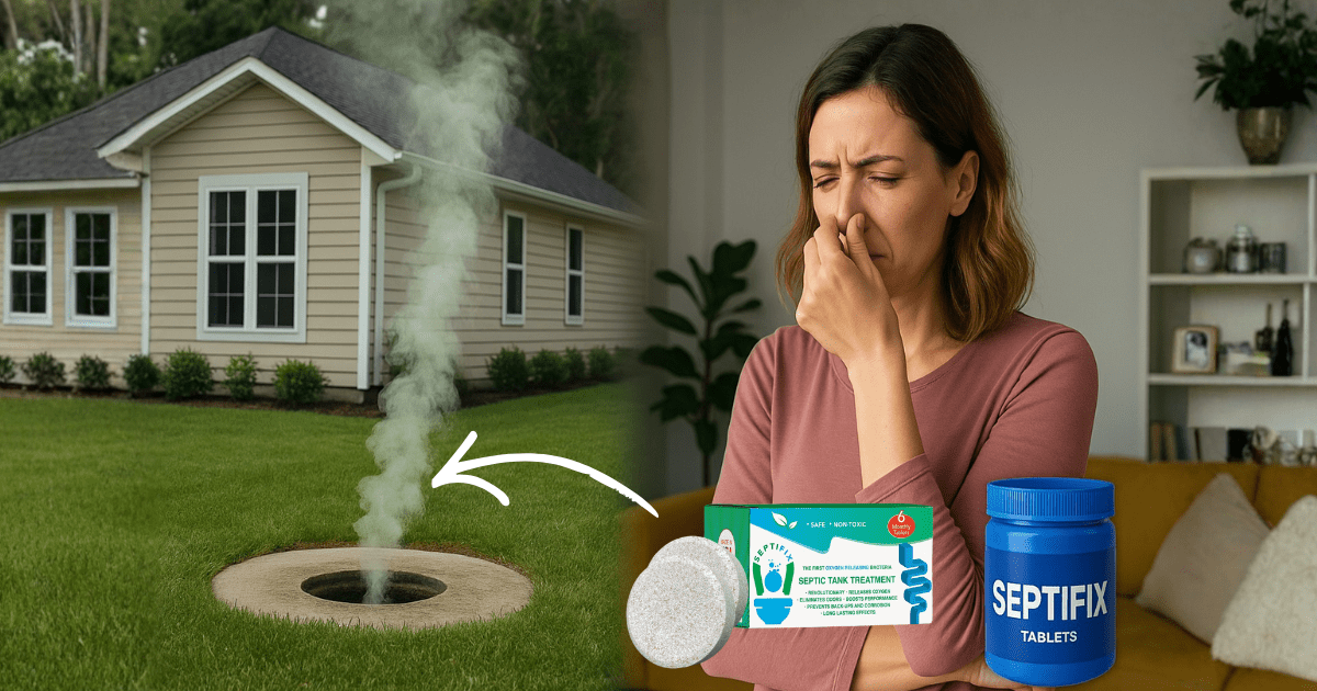 How to Get Rid of Septic Tank Smell in Your House (How SEPTIFIX Helps Naturally)