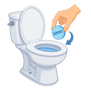 How to Use SEPTIFIX to Remove Septic Odor