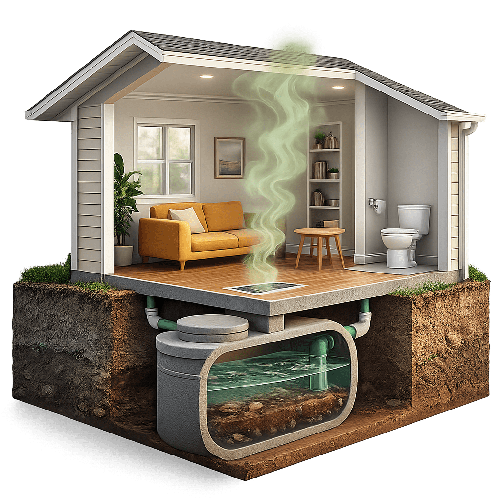 Why Is There a Septic Tank Smell in Your House