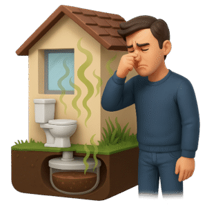 Septic Tank Smell Inside or Outside the House