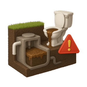 Septic Tank Backups & Overflow Risks